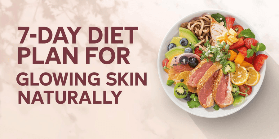7-Day Diet Plan for Glowing Skin Naturally