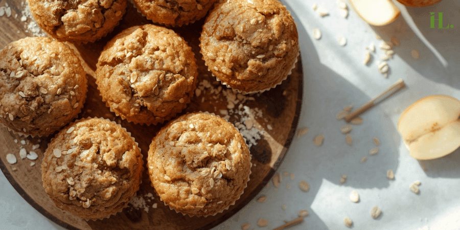 Benefits of Healthy Apple Cinnamon Oat Muffins
