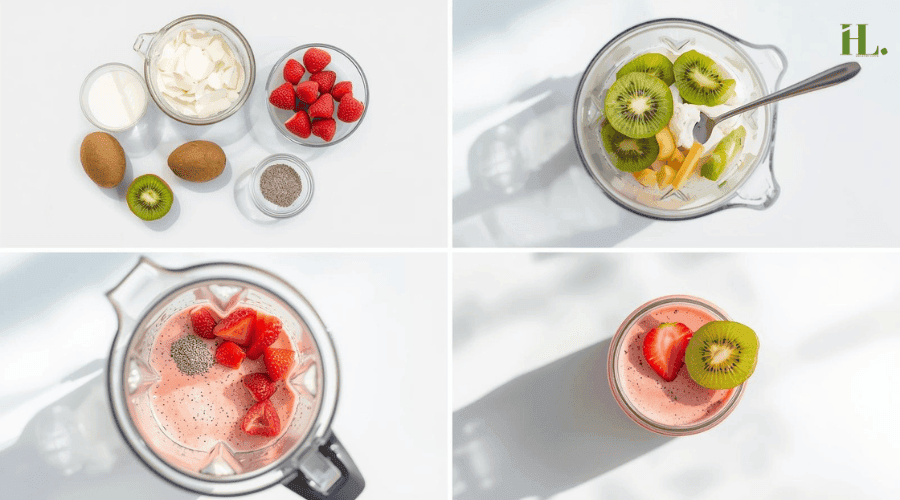 How to Make Smoothie Kiwi Quencher