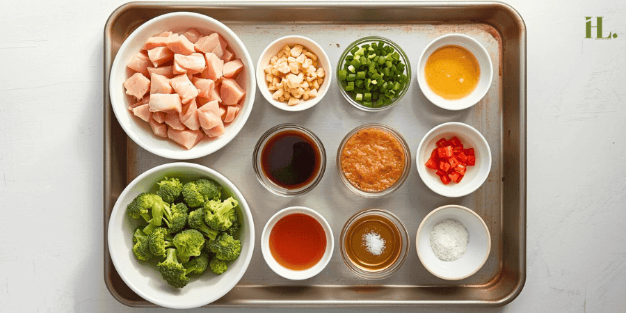 Ingredients Needed for Healthy Teriyaki Chicken Rice Bowl