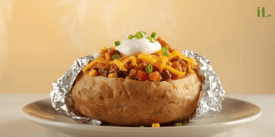Protein-Loaded Baked Potato with Chili