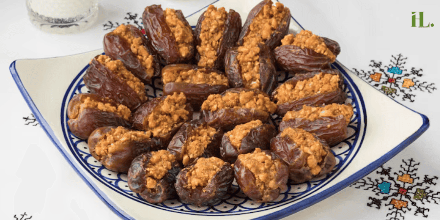 Stuffed Dates With Cream Cheese