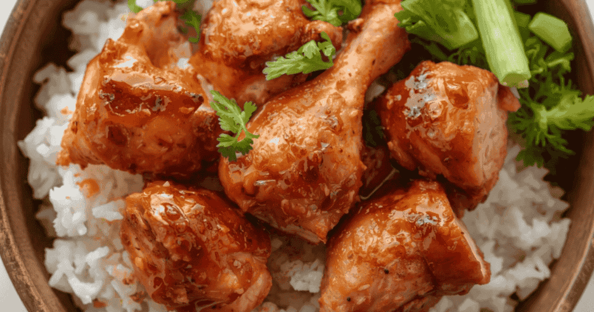 Healthy Teriyaki Chicken Rice Bowl