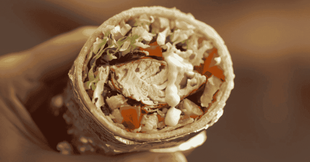 Jamaican Chicken Wrap Featured
