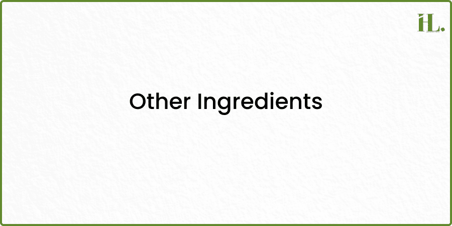 Other ingredients