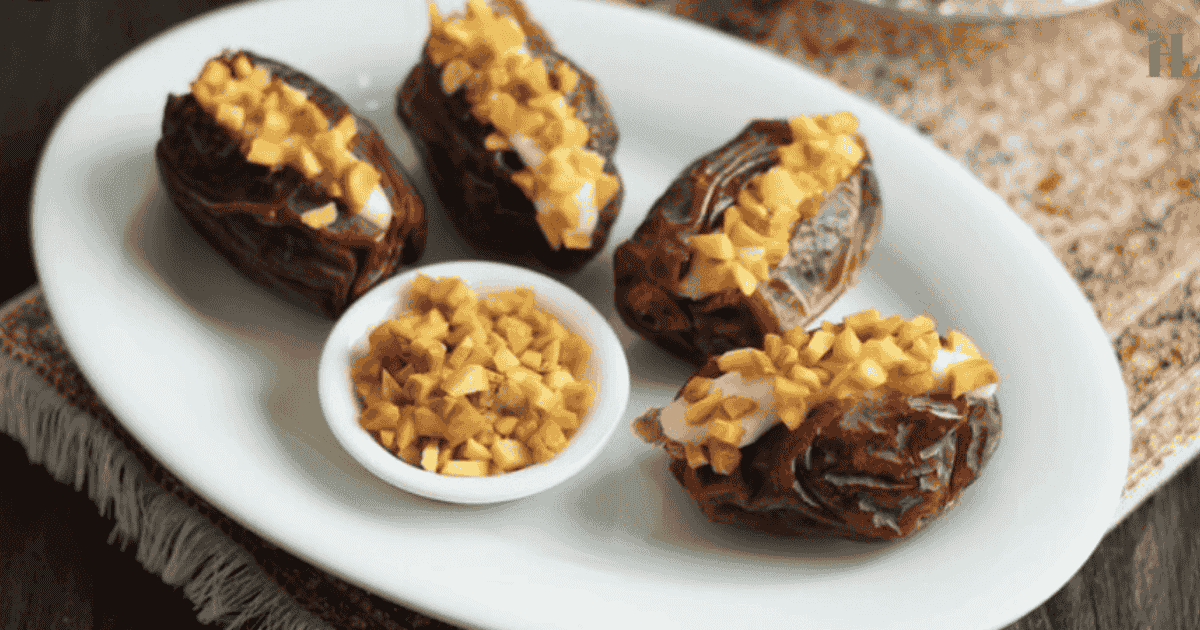 Stuffed Dates with Cream Cheese